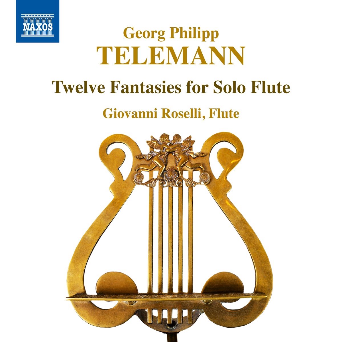 Giovanni Roselli - Telemann: Twelve Fantasies For Solo Flute (CD)