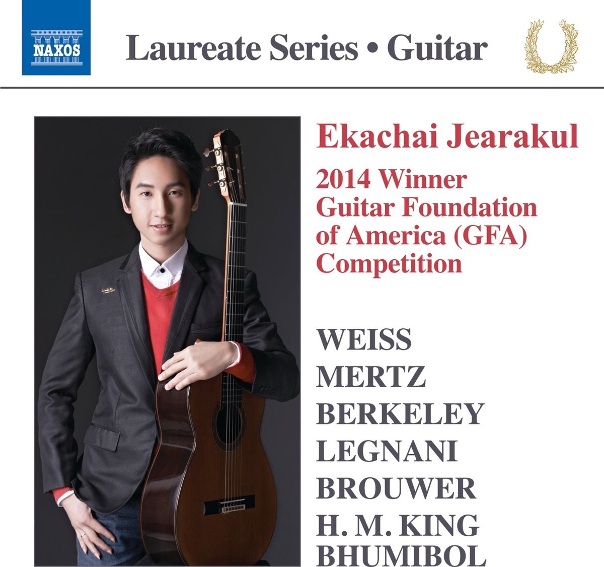 Ekachai Jearakul - Guitar Recital: Ekachai Jearakul (CD)