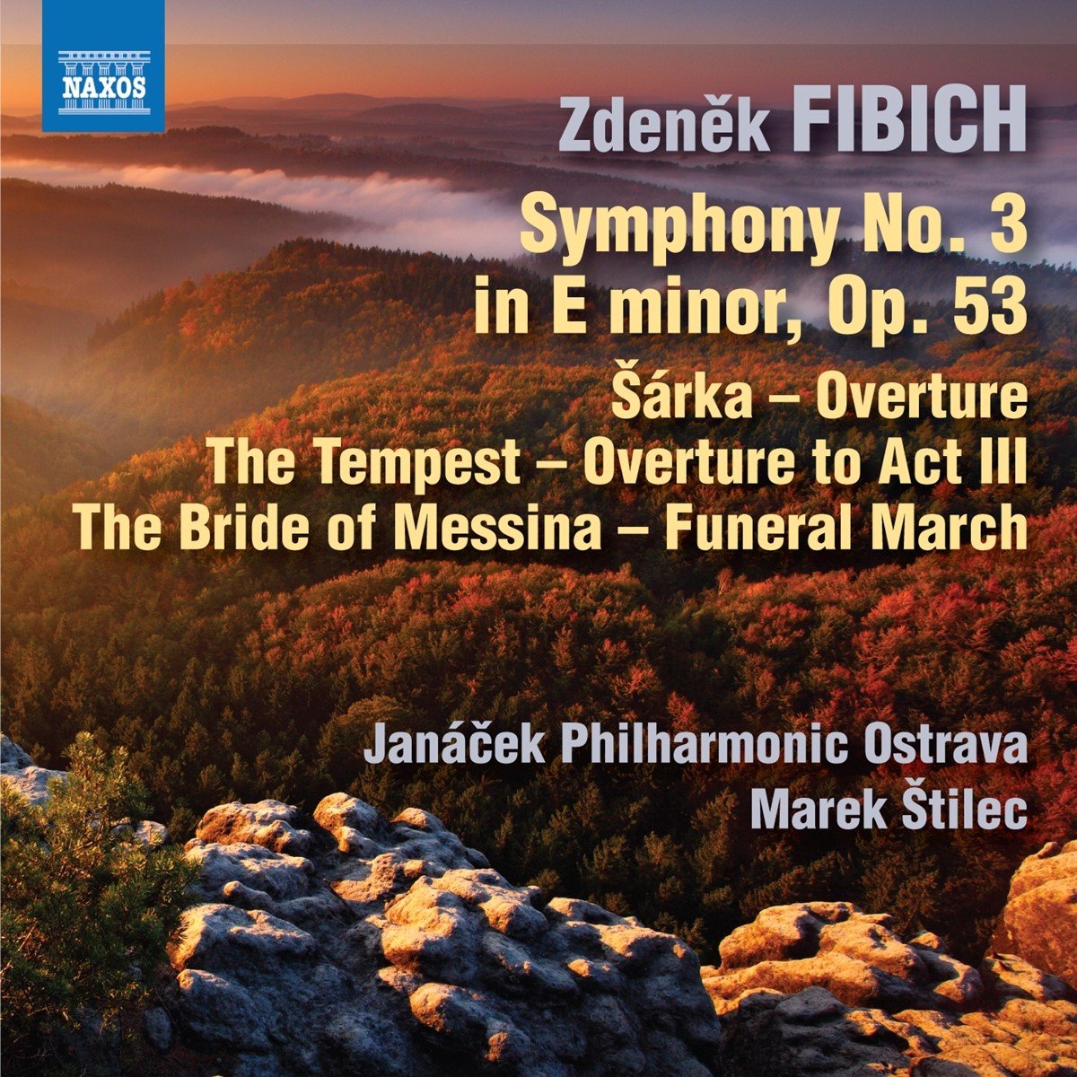 Janacek Philharmonic Orchestra, Marek Stilec - Fibich: Symphony No. 3 In E Minor, Op. 53 (CD)