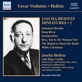 Jascha Heifetz - Heifetz: Miniatures I (CD)