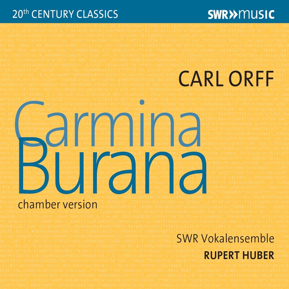 Lenneke Ruiten, Christoph Genz & Stephan Genz - Orff: Carmina Burana (CD)