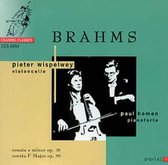 Pieter Wispelwey & Paul Koomen - Brahms: Sonata In E Minor, Op. 38/Sonata In f Major Op. 99 (CD)