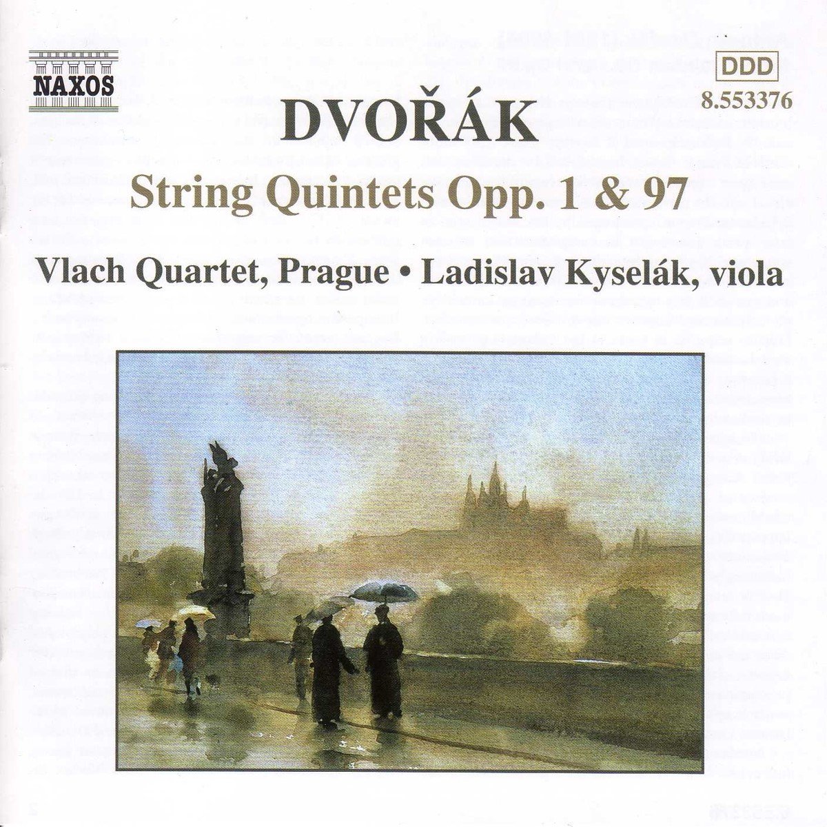 Vlach Quartet Prague - Dvořák: String Quintets Opp 1 & 97 (CD)
