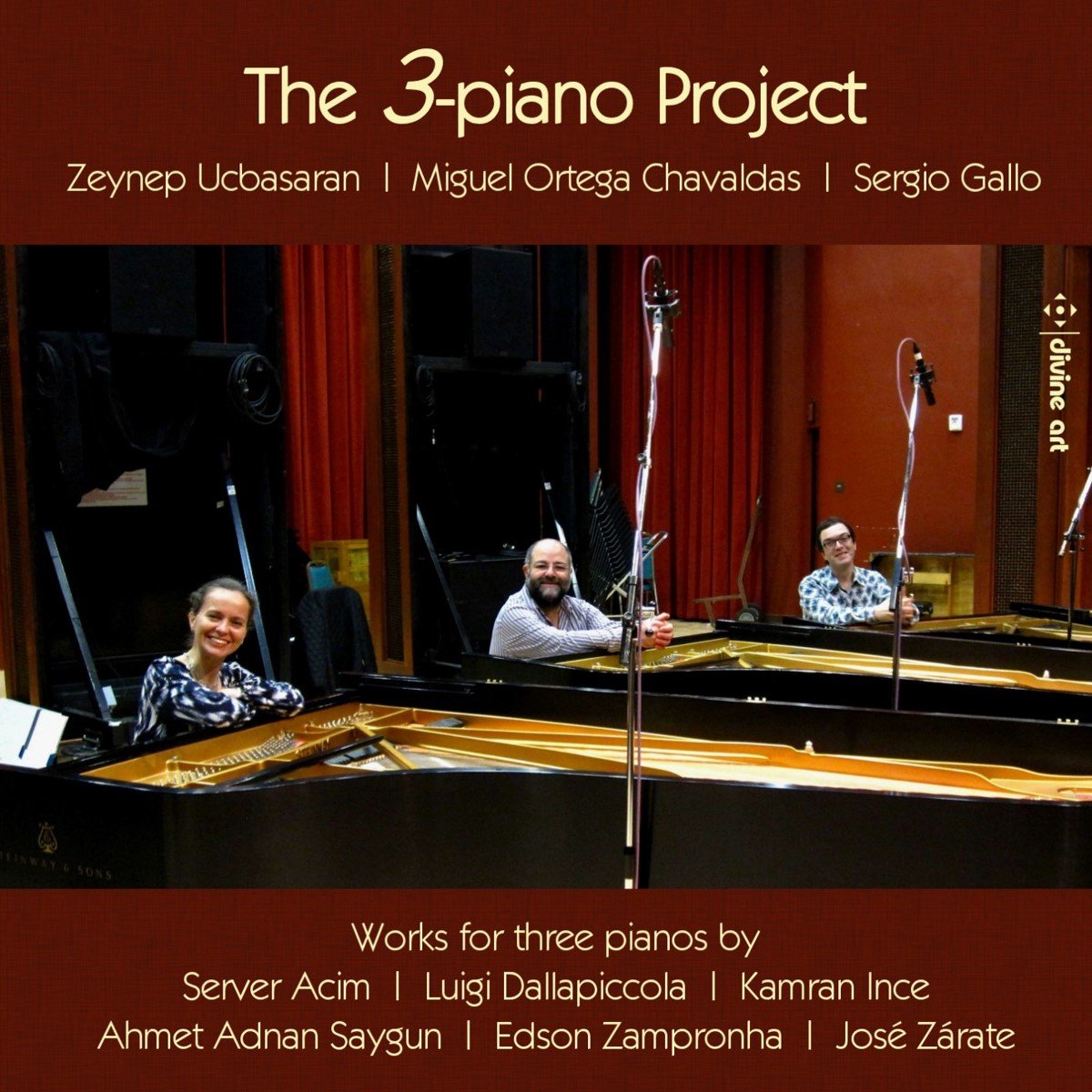 Zeynep Üçbasaran, Miguel Ángel Ortega Chavaldas, Sergio Gallo - The 3-Piano Project (CD)