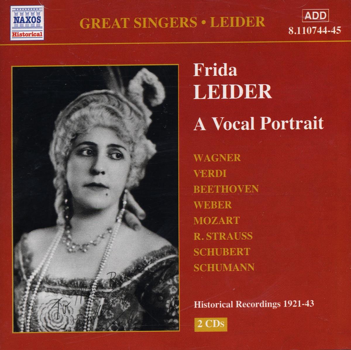 Frida Leider - Vocal Portrait (2 CD) (Remastered)