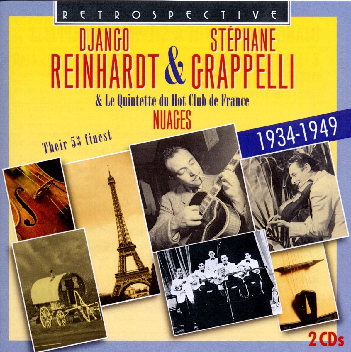 Django Reinhardt, Stéphane Grappelli & Quintette Du Hot Club De France - Nuages (2 CD)
