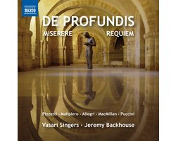 Vasari Singers, Jeremy Backhouse - De Profundis | Miserere | Requiem (CD)