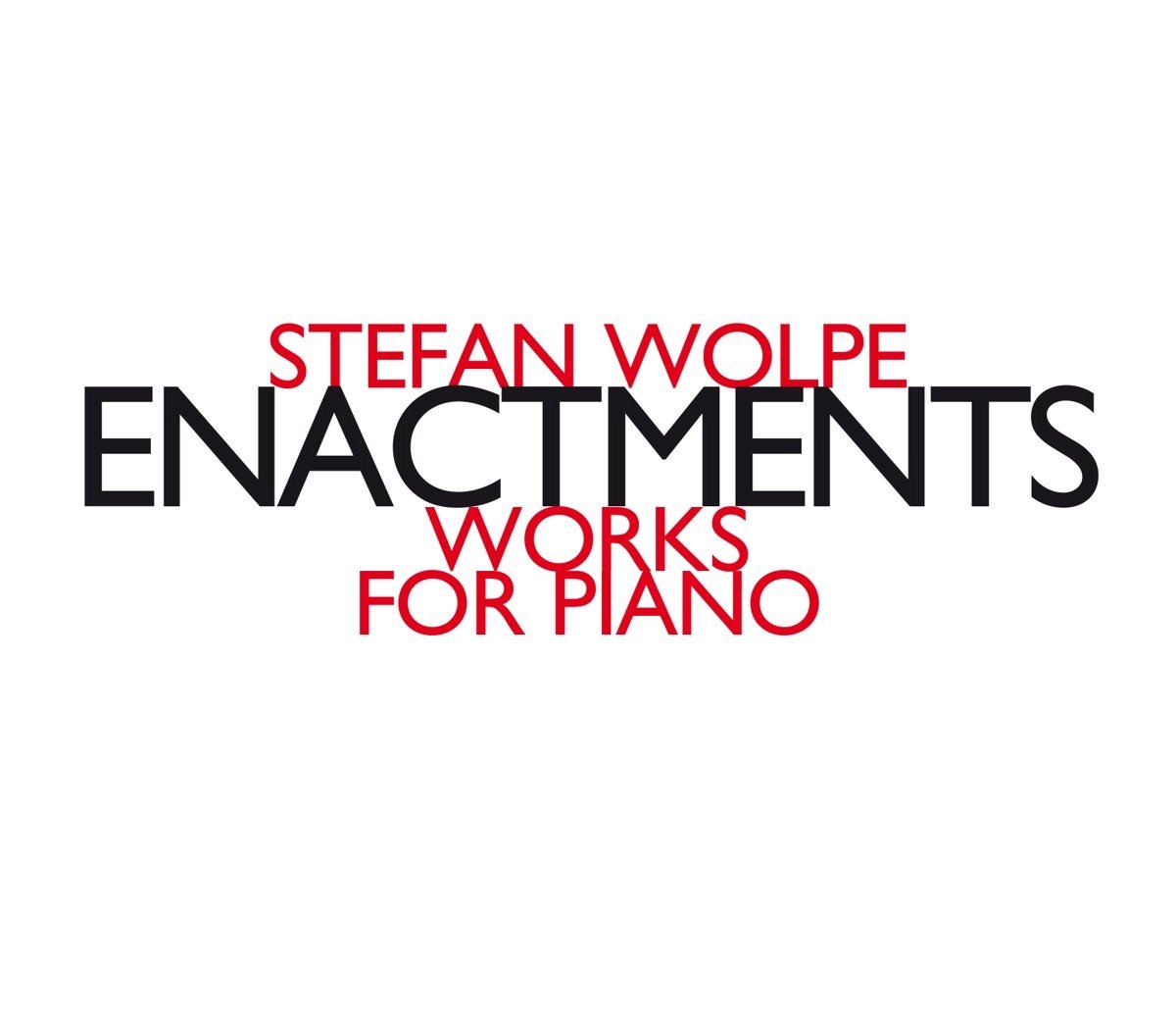 Steffen Schleiermacher & Josef Christof - Wolpe: Enactments, Works For Piano (CD)