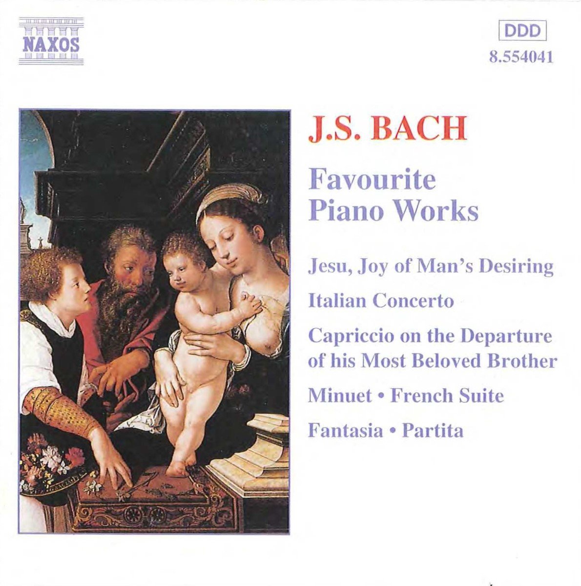 Various Artists - J.S. Bach: Favourite Piano Work (CD)