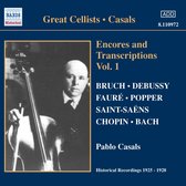 Pablo Casals - Encores And Transcriptions Volume 1 (CD)