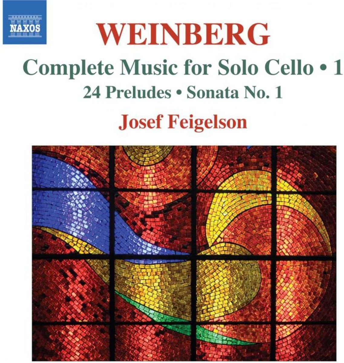 Josef Feigelson - Weinberg: Complete Music For Solo Cello Volume 1 (CD)