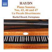 Rachel Heard - Haydn: Piano Sonatas Nos. 43, 44 & 47 (CD)