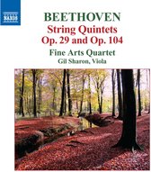 Gil Sharon, Fine Arts Quartet - Beethoven: String Quintet In C Major, Op.29 And Op.104 (CD)