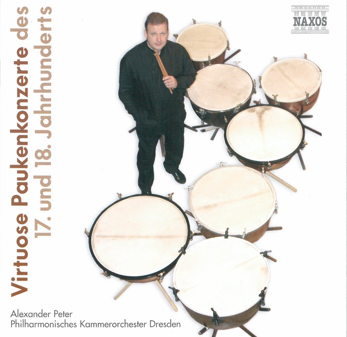Philharmonisches Kammerorchester Dresden, Alexander Peter - Virtuoso Timpani Concertos (CD)