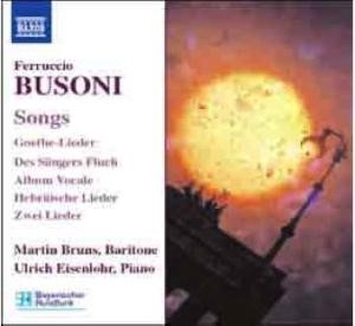 Martin Bruns, Ulrich Eisenlohr - Busoni: Songs (CD)