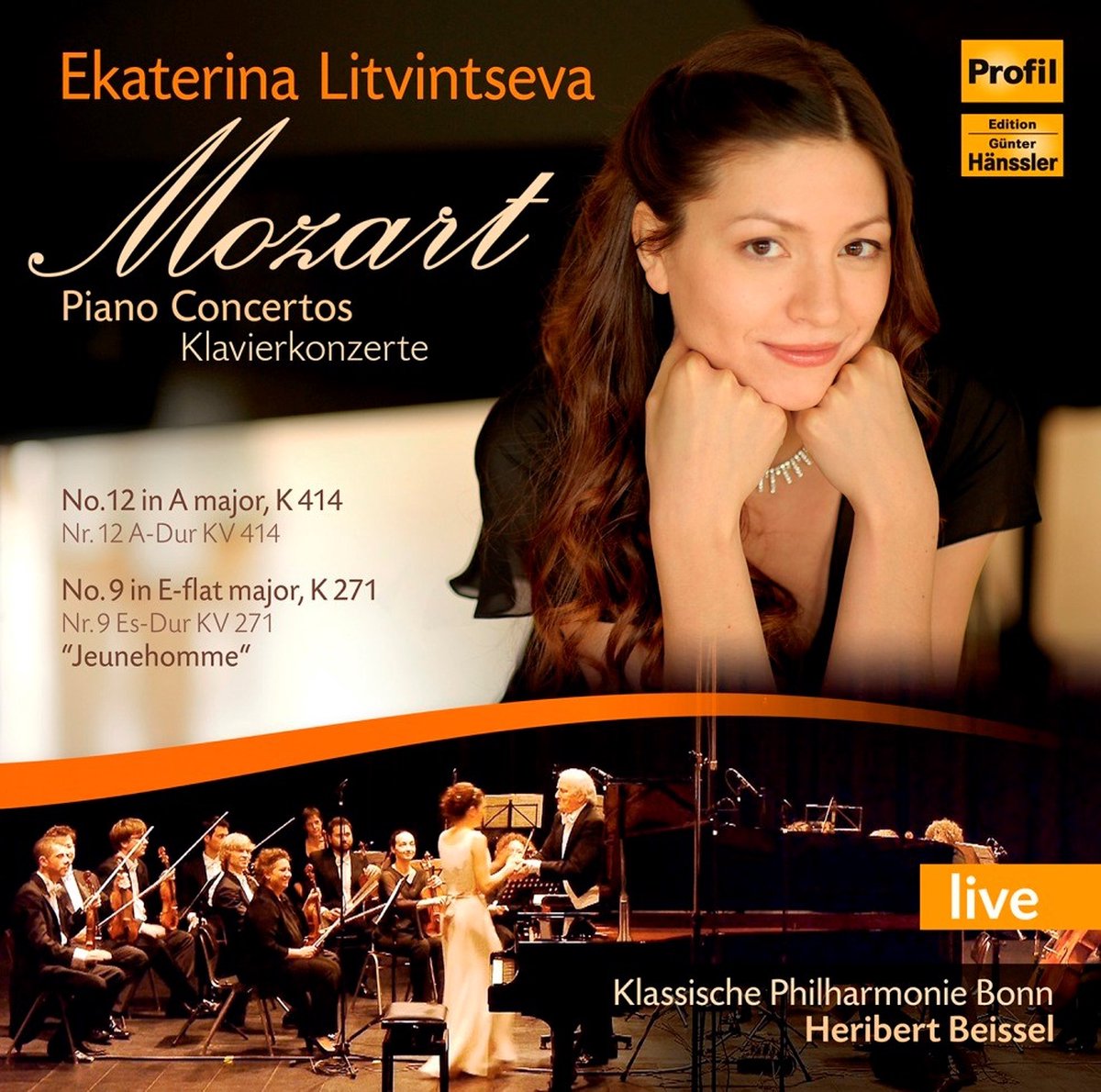 Ekanterina Livintseva - Mozart: Piano Concertos (CD)