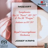 Royal Concertgebouw Orchestra, Josef Krips - Mozart: Symphonies No.31 "Paris" & No.38 "Prague" (Super Audio CD)