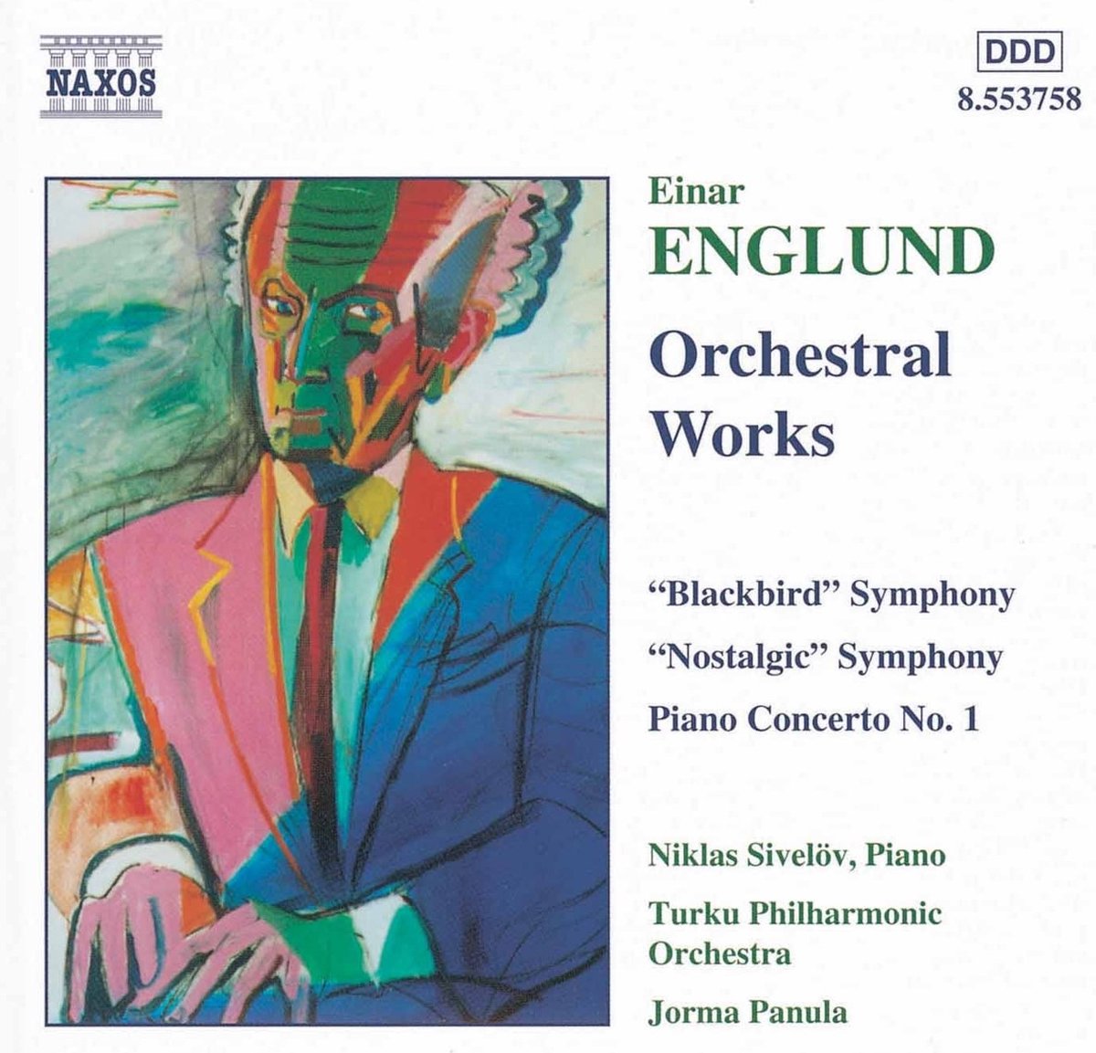 Niklas Sivelöv, Turku Philharmonic Orchestra, Jorma Panula - Englund: Orchestral Works (CD)