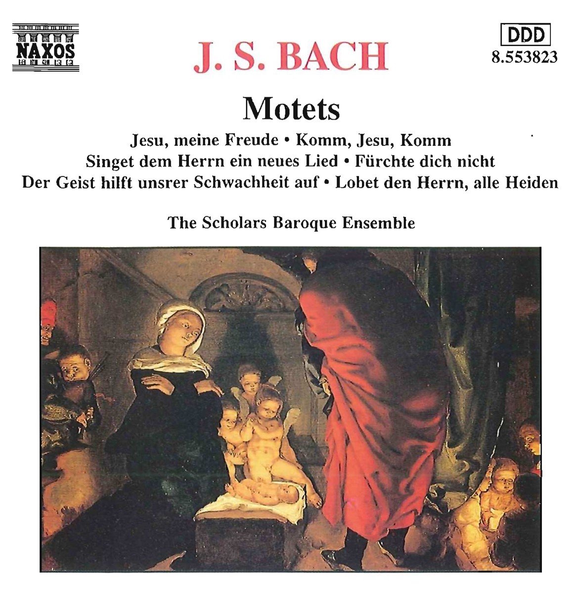 The Scholars Baroque Ensemble - J.S. Bach: Motets (CD)