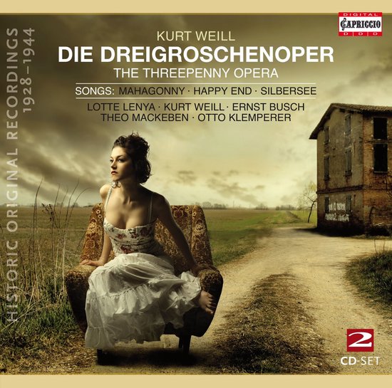 Lotte Lenya, Kurt Weill, Ernst Busch, Theo MacKeben, Otto Klemperer - Weill: Die Dreigroschenoper | The Threepenny Opera (Historic Original Recordings 1928-1944) (2 CD)