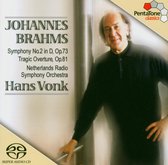 Netherlands Radio Symphony Orchestra, Hans Vonk - Brahms: Symphony No.2 & Tragic Overture (Super Audio CD)