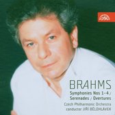 Czech Philharmonic Orchestra, Jirí Belohlávek - Brahms: Symphonies 1-4-Serenades-Overtures (4 CD)
