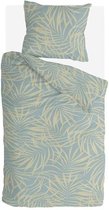Byrklund Sunny Palms Dekbedovertrek - Eenpersoons - 140x200/220 cm - Jade