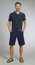 Polo shirt met Knoopjes, Marineblauw, Maat L