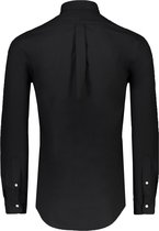 Polo Ralph Lauren Overhemd Zwart Getailleerd - Maat XL - Mannen - Never out of stock Collectie - Katoen