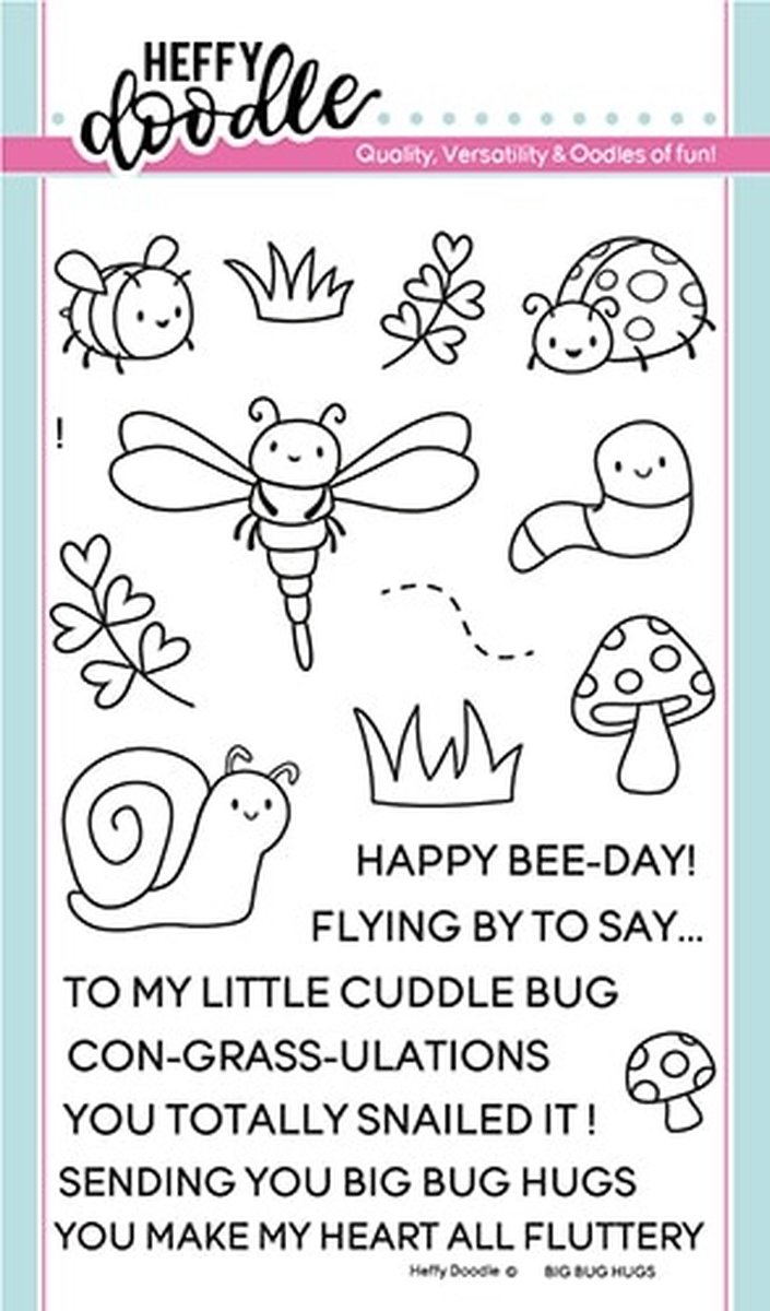 Big Bug Hugs Stamp Set (HFD0110)