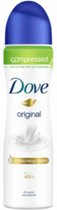 Dove Original Compressed Deodorant - 75 ml (6 stuks)
