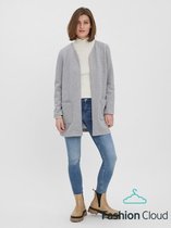 VERO MODA vmsus ls long cardigan GRAU M