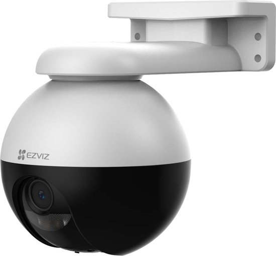 Foto: Ezviz c8w pro beveiligingscamera 2k buitencamera pan tilt wifi dome actieve verdediging met sirene en stroboscooplicht wit