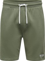 ONLY & SONS ONSDIRK REG SWEAT SHORTS CS  Heren Broek - Maat XXL