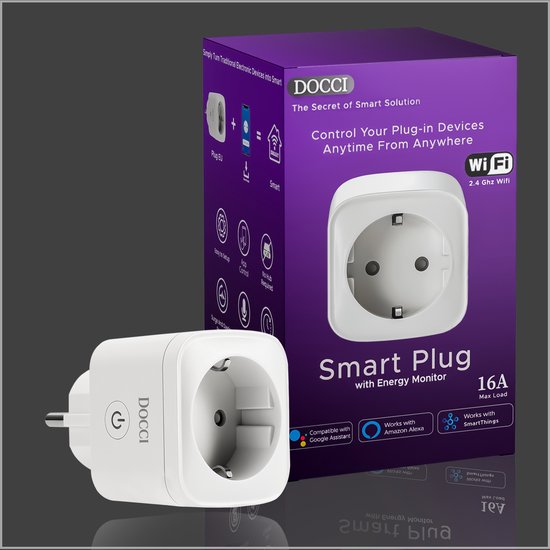 Docci Slimme Stekker - Smart Plug