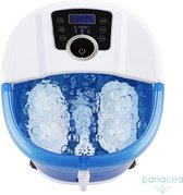 Voetenbad met Massage Bad met Afvoerslag Instelbare Warmte Bubbels - Automatische Voetmassage - Voetbad met Massage - 8 Liter