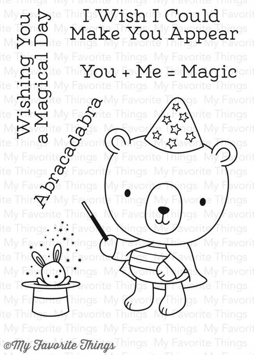Magical Day Clear Stamps (CS-221)