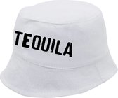 Tequila vissershoed | Bucket Hats | Kleur Wit | One sizes | Promo | Festival | Evenement | Zomer