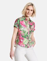 GERRY WEBER Dames Blouse met bloemenmotief