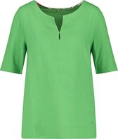 GERRY WEBER Dames Shirt van linnen en viscose