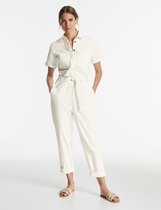 TAIFUN Dames Jumpsuit met contraststiksel