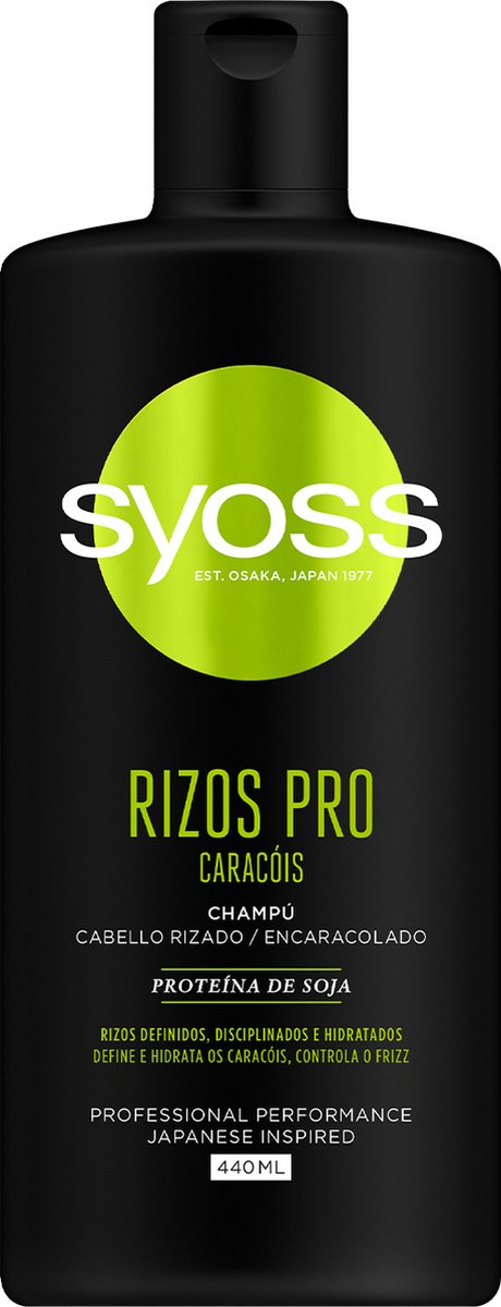 Syoss Rizos Pro Champú Cabello Ondas O Rizos 440 Ml