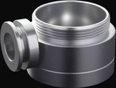 KenJo Sabers riem clip connector zilver - lightsaber standaard - riem bevestiging