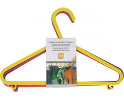 Kinder kledinghangers 6 stuks