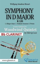 Symphony in D major K 120 - Woodwind Quintet 4 - (Bb Clarinet) Symphony K 120 - Woodwind Quintet