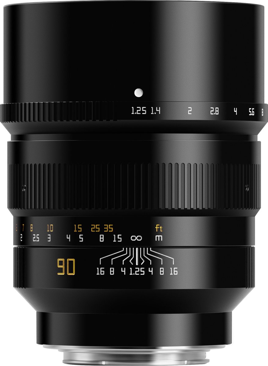 TT Artisan – Cameralens – 90mm F1.25 Full Frame voor Sony E-vatting, zwart
