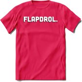 Flapdrol - Valentijn T-Shirt | Grappig Valentijnsdag Cadeautje voor Hem en Haar | Dames - Heren - Unisex | Kleding Cadeau | - Roze - XL