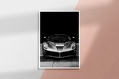 Poster Glasschilderij Ferrari #1 - 120x180cm - Premium Kwaliteit - Uit Eigen Studio HYPED.®  - 120x180cm - Premium Museumkwaliteit - Uit Eigen Studio HYPED.®