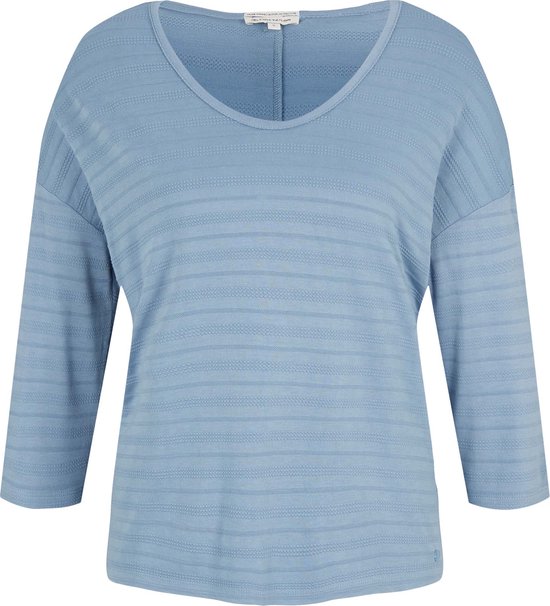 TOM TAILOR Donna Structure T-Shirt 1024039