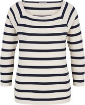 TOM TAILOR T-shirt caree stripe Dames T-shirt - Maat XL